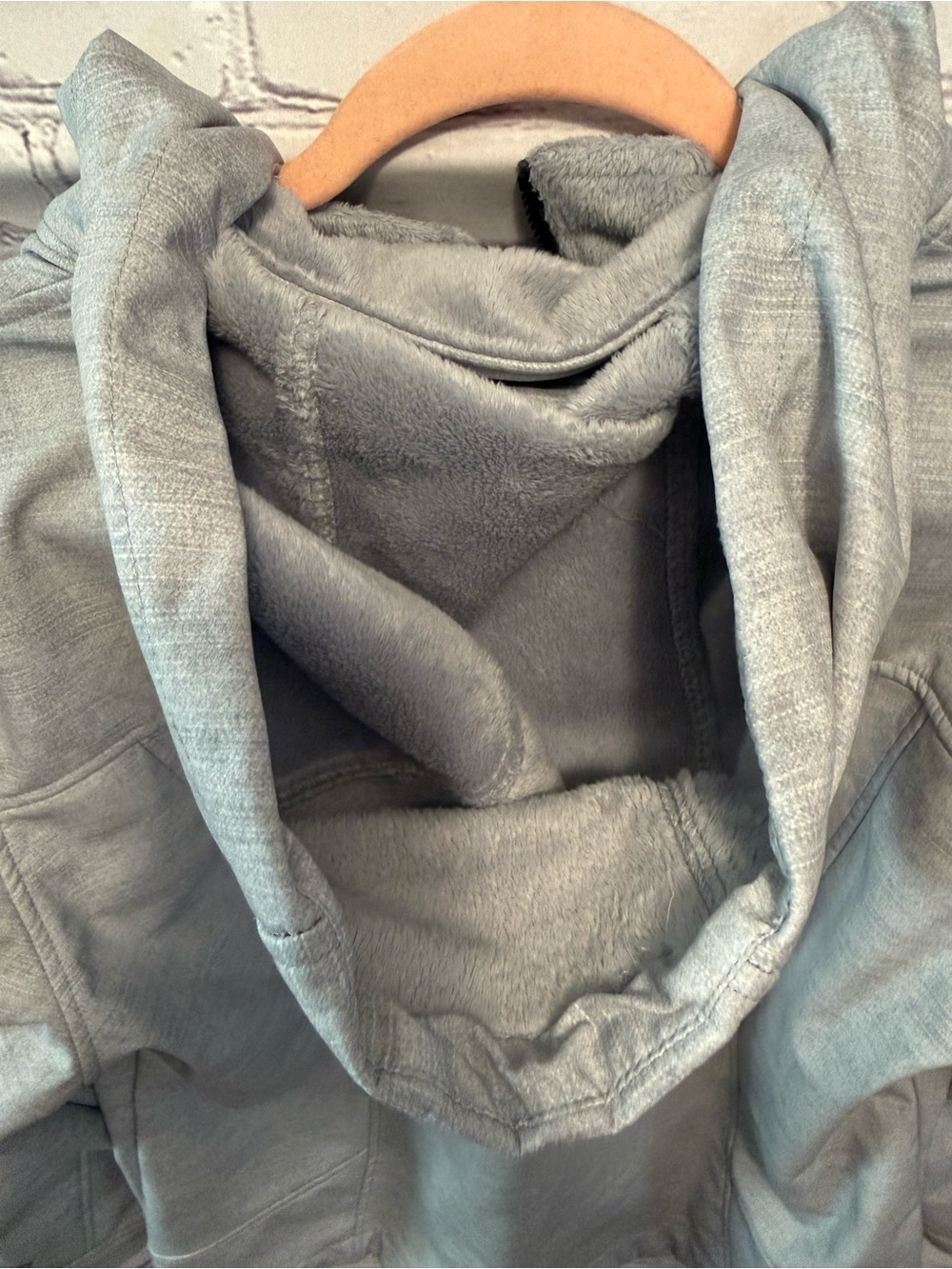 Free Country Light Gray Fleece-Lined Hooded Zip Jacket - Picture 11 of 11